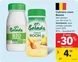 Carrefour Market Culinaire room balade aanbieding