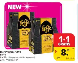 Carrefour Market Bier prestige 1240 leffe aanbieding