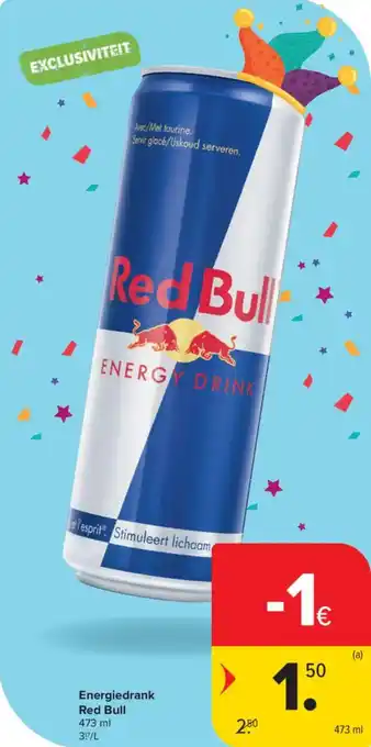 Carrefour Market Energiedrank red bull aanbieding