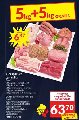 Intermarché Vleespakket van aanbieding