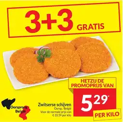 Intermarché Zwitserse schijven aanbieding