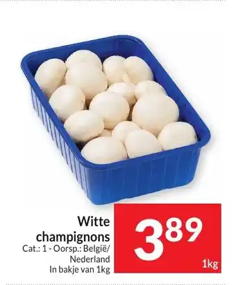 Intermarché Witte champignons aanbieding