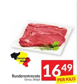 Intermarché Runderentrecote aanbieding