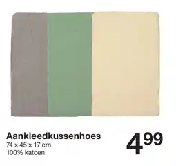 Zeeman Aankleedkussenhoes aanbieding