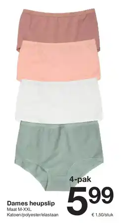 Zeeman Dames heupslip aanbieding