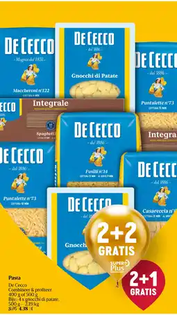 Delhaize Pasta aanbieding