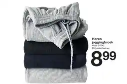 Zeeman Heren joggingbroek aanbieding