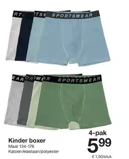 Zeeman Kinder boxer aanbieding