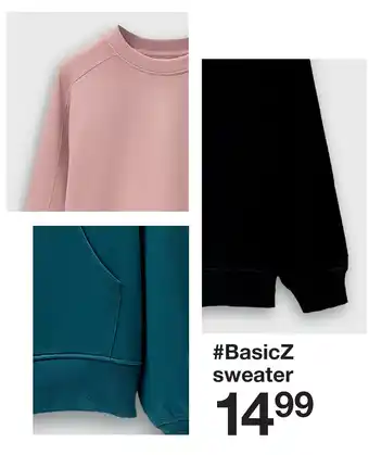 Zeeman BasicZ sweater aanbieding