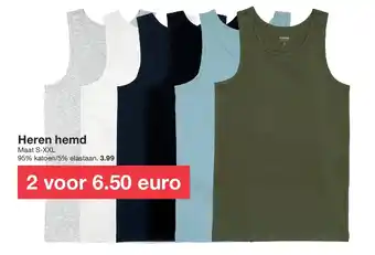 Zeeman Heren hemd aanbieding