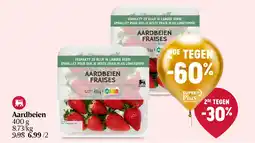 Delhaize Aardbeien aanbieding