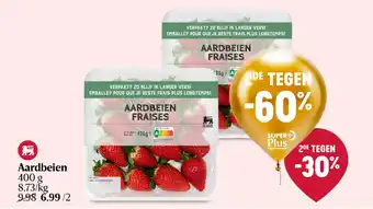 Delhaize Aardbeien aanbieding