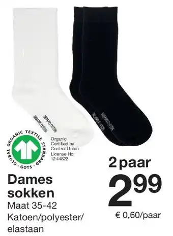 Zeeman Dames sokken aanbieding