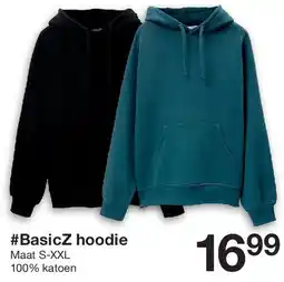 Zeeman BasicZ hoodie aanbieding