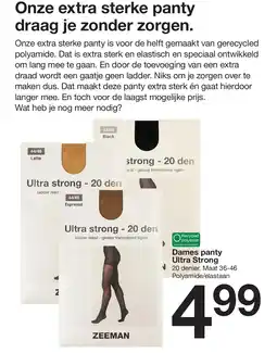 Zeeman Dames panty Ultra Strong aanbieding