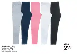 Zeeman Kinder legging aanbieding