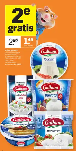 Albert Heijn Alle Galbani aanbieding