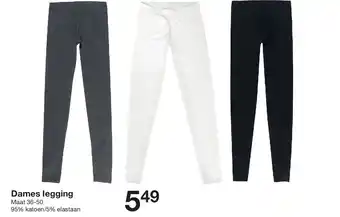 Zeeman Dames legging aanbieding