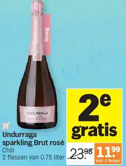 Albert Heijn Undurraga sparkling Brut rosé aanbieding