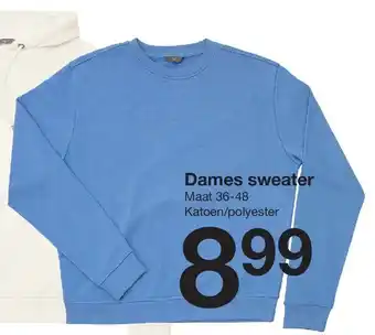 Zeeman Dames sweater aanbieding