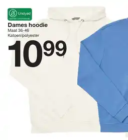 Zeeman Dames hoodie aanbieding