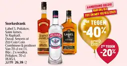 Delhaize Sterkedrank aanbieding