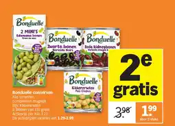 Albert Heijn Bonduelle conserven aanbieding