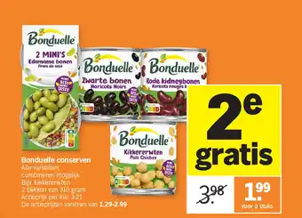 Albert Heijn Bonduelle conserven aanbieding