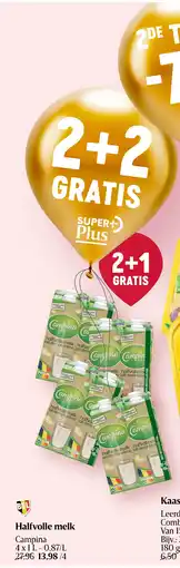 Delhaize Halfvolle melk aanbieding