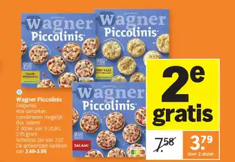 Albert Heijn Wagner Piccolinis aanbieding