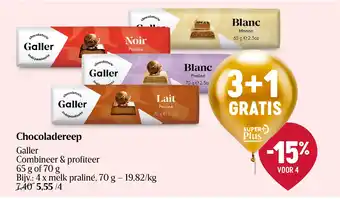 Delhaize Chocoladereep aanbieding