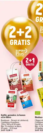 Delhaize Koffie, gemalen, in bonen of in filters aanbieding