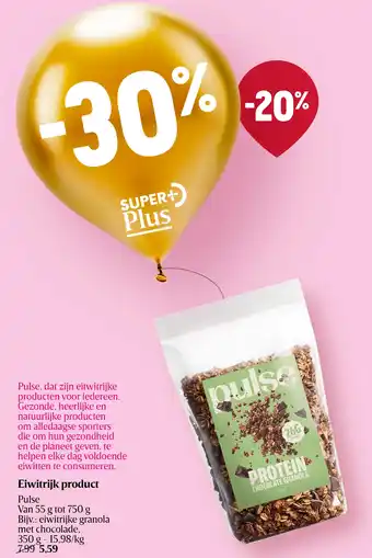 Delhaize Eiwitrijk product aanbieding