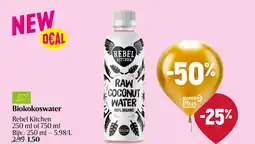 Delhaize Biokokoswater aanbieding