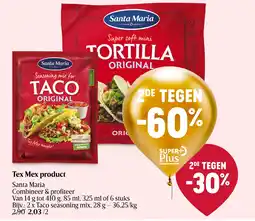 Delhaize Tex Mex product aanbieding