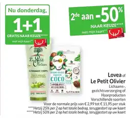 Intermarché Lovea of le petit olivier aanbieding