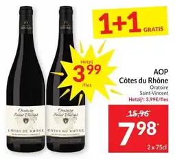 Intermarché AOP Côtes du Rhône aanbieding