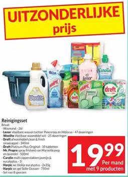 Intermarché Reinigingsset aanbieding