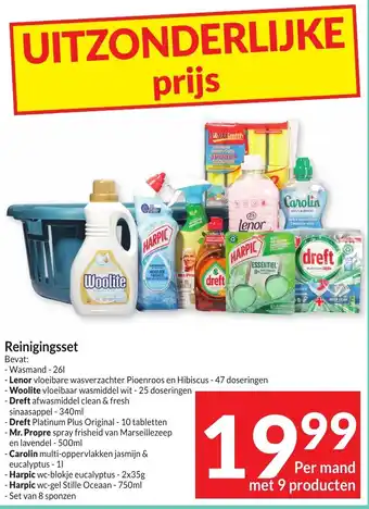 Intermarché Reinigingsset aanbieding