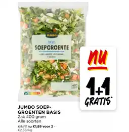 Jumbo Jumbo soep groenten basis aanbieding