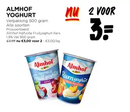 Jumbo Almhof yoghurt aanbieding