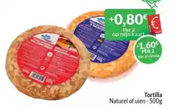 Intermarché Tortilla naturel of uien aanbieding