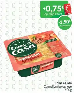 Intermarché Come as casa cannelloni bolognese aanbieding