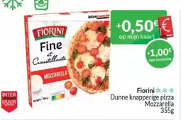 Intermarché Fiorini dunne knapperige pizza mozzarella aanbieding