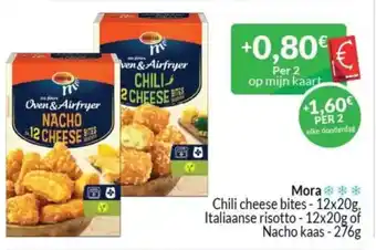 Intermarché Mora chili cheese bites ,Nacho kaas aanbieding