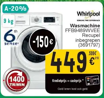 Cora Wasmachine aanbieding