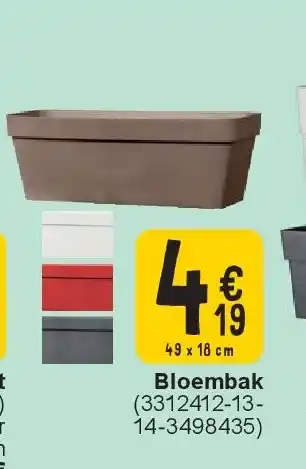 Cora Bloembak aanbieding