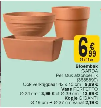 Cora Bloembak aanbieding