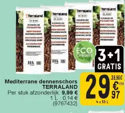 Cora Mediterrane dennenschors TERRALAND aanbieding