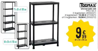 Cora Universele rek aanbieding